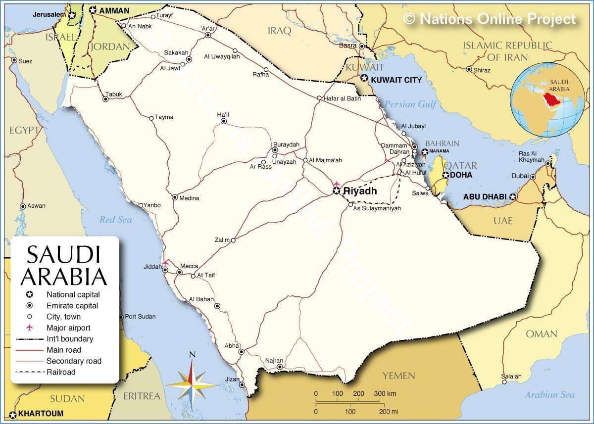 مكة المكرمة منى عرفات خريطة