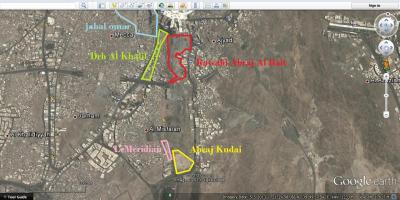 خريطة kudai للسيارات مكة المكرمة 