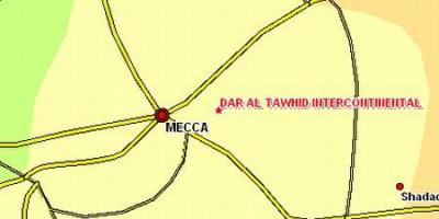 خريطة إبراهيم خليل طريق مكة المكرمة