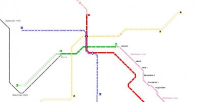 خريطة مترو مكة 