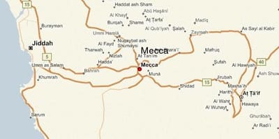 خريطة mekah