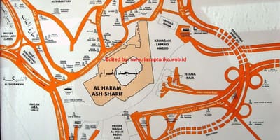 خريطة مكة المكرمة مكة المكرمة الخريطة